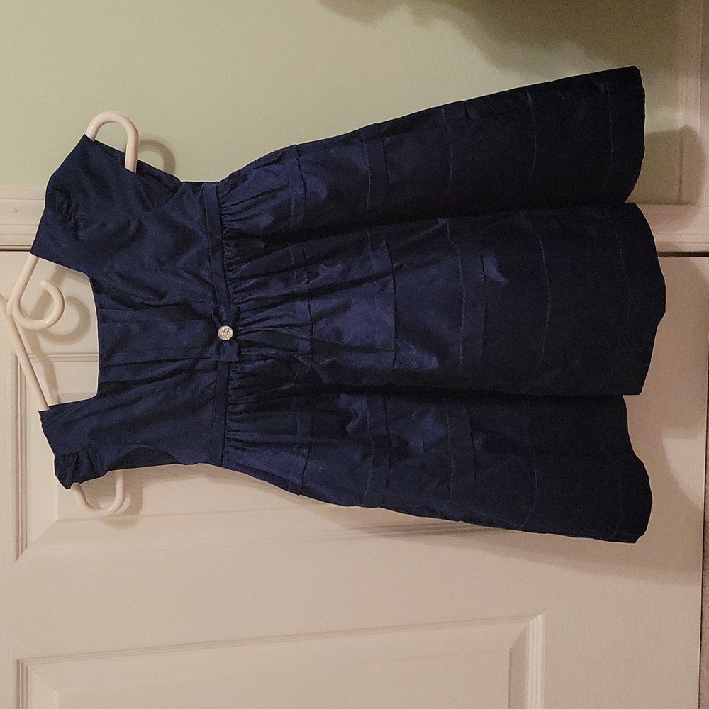 Dark blue girl dress